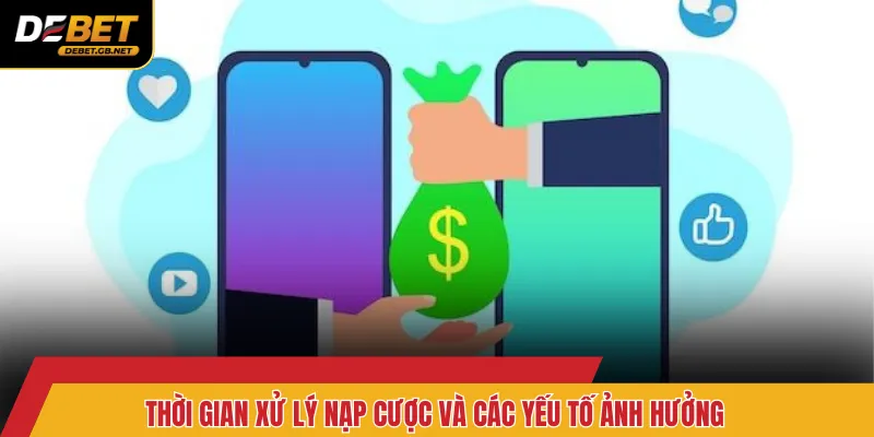 Thời gian xử lý nạp cược và các yếu tố ảnh hưởng